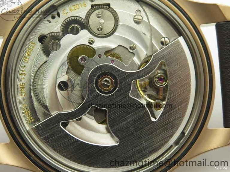 MIROTIME 0123 Big Pilot IW510301 Satin-Polished RG YLF Best Edition Black Dial On Leather Strap A Flexible 7222